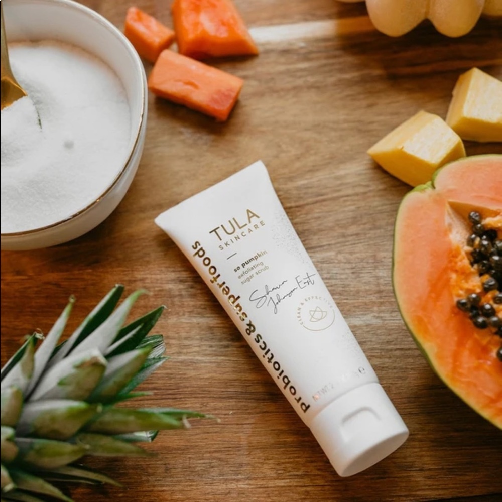 NIB Tula Skincare So Pumpkin Exfoliating Sugar Scrub 🎃 Limited Edition